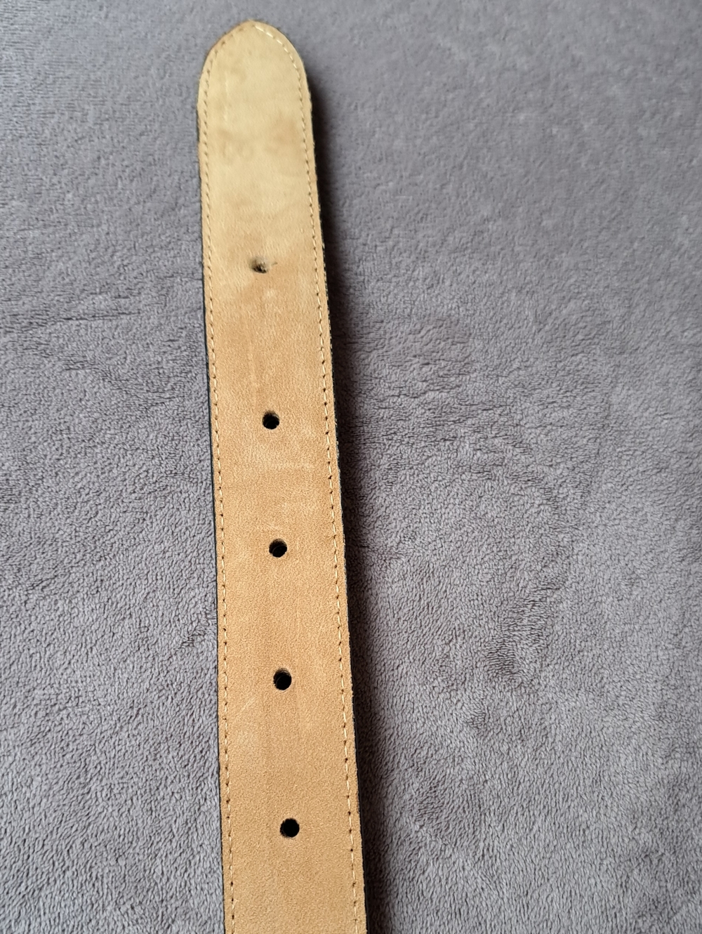 Vintage Python Leather Belt - Picture 6 of 7